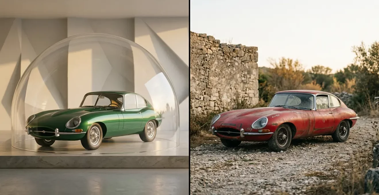 Comparaison visuelle entre assurance auto tous risques et au tiers pour voiture de plus de 8 ans